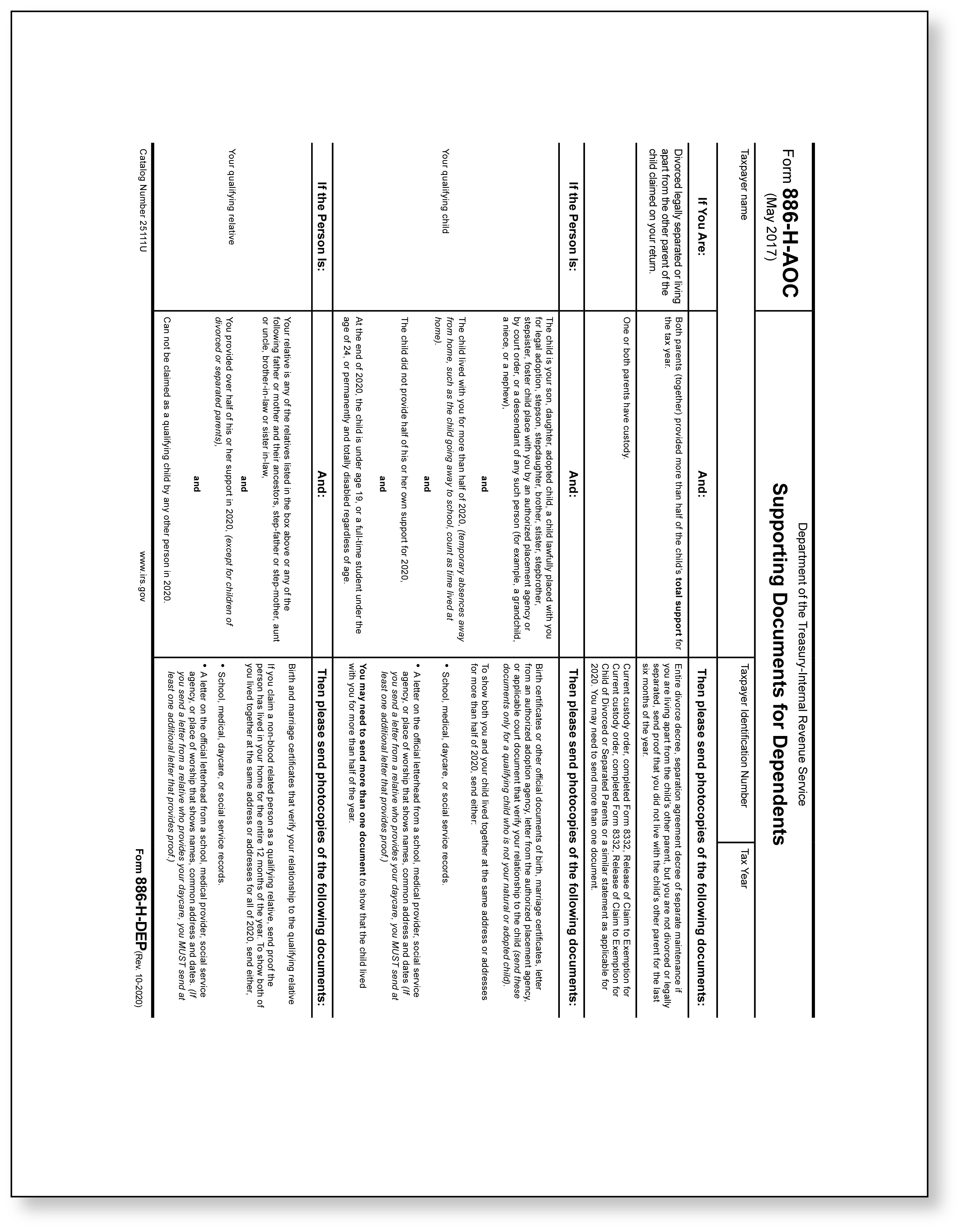 IRS Audit Letter CP75D - Sample 1