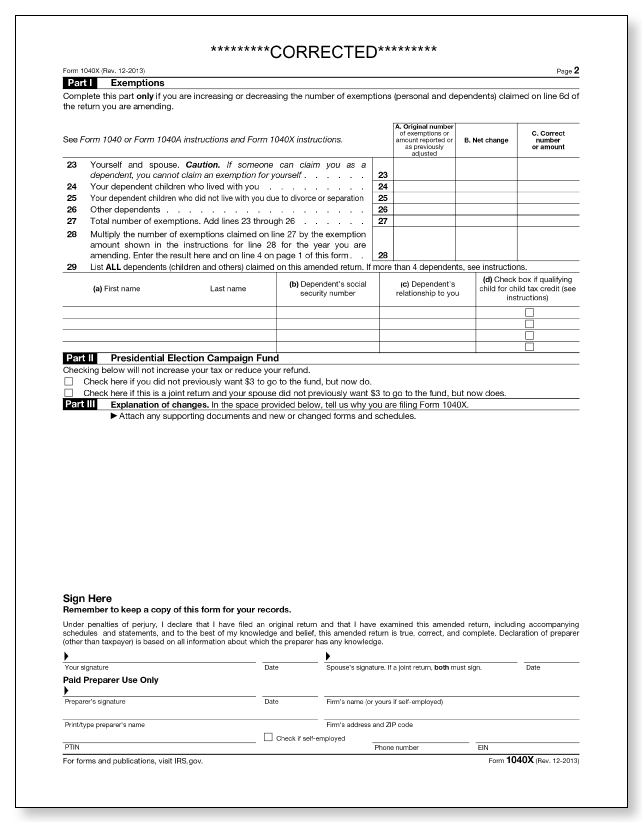 IRS Audit Letter 4364C - Sample 1 