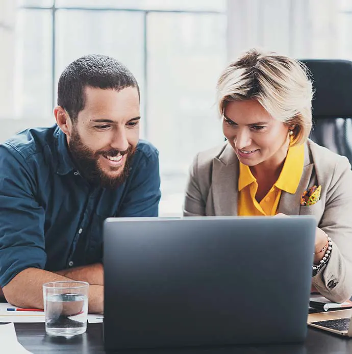 Tax Professionals working on a case